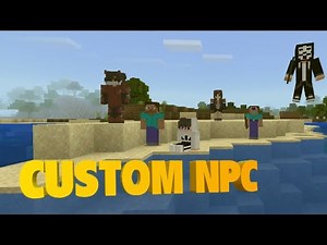 Манкрафт пе мод на Custom npc 1.16x #npc #Custom #CustomNpc #моды #маинкрафт #топовыемоды #мод #топ