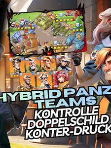 Hybrid Panzer Teams richtig aufbauen für Last War