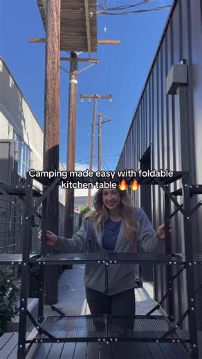 Camping Made Easy with a Foldable Kitchen Table