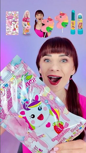 Unicorn Emoji Eating ASMR Challenge #asmr