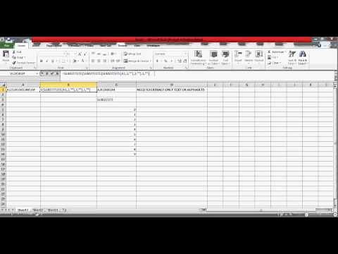 Learn Excel -Video 5-Extract Text from a alphanumeric-Subsitute