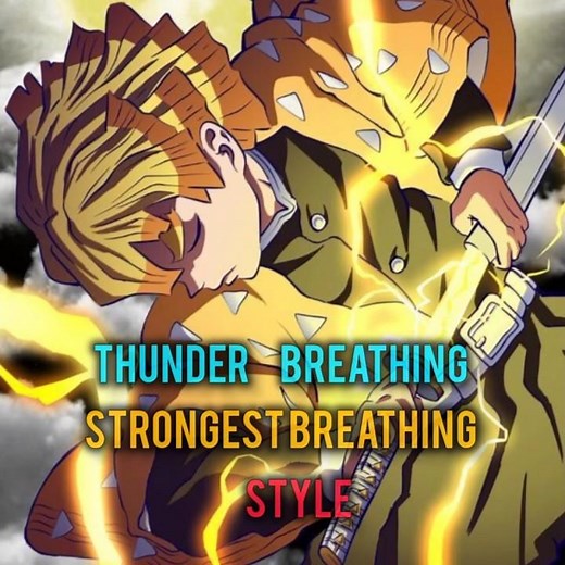 zenitsu thunder breathing 😈!!