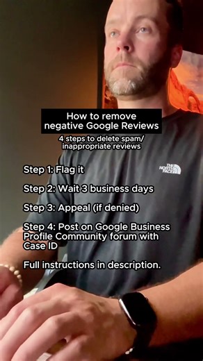 How to remove negative reviews from Google