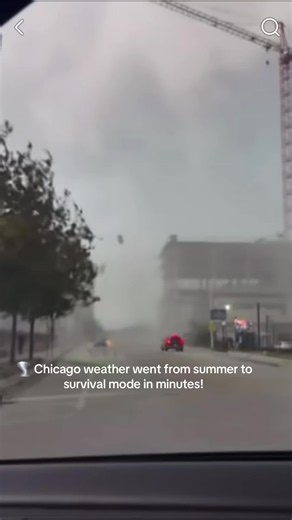 Chicago storm: 89° heat then 80 mph winds — damage and outages