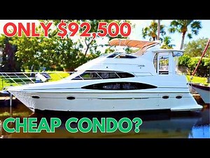 Affordable Motor Yacht Home! Live in Paradise | 41’ Carver 396 AFT Cabin | Harbor Yacht Tours