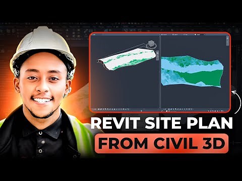 How to create a Revit site plan using Civil 3D CAD survey files