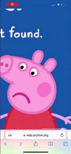 I found the sad peppa error by ‪@tamaraandreapastenplaza175‬