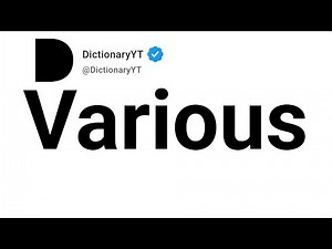 Various Synonyms | Thesaurus | Similar Words