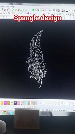 spangle design #best #embroidery #design #spangle #shorts