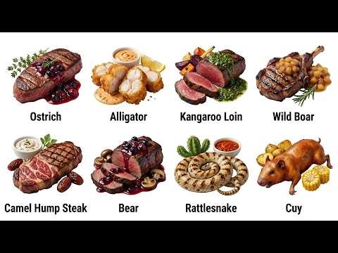 Every Exotic Meat Explained in 10 Minutes