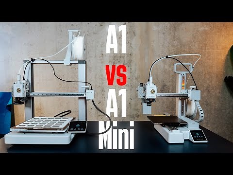 Bambu Lab A1 VS A1 Mini - Which is best for beginners?