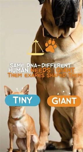Smallest vs Largest Dog Breeds 🐕📏🐶 (Same Species) #dogfacts