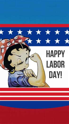 For all the work you do, Labor Day Weekend is a celebration of YOU! 👷🏽‍♀️👨🏻‍🏭👨🏻‍🌾👨🏾‍🚒 #LaborDayWeekend #HappyLaborDay #animation | Fleischer Studios