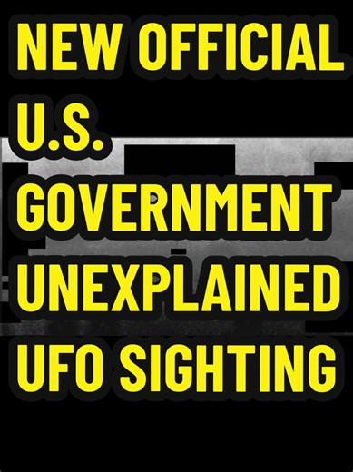 US GOVERNMENT OFFICIAL NEW UFO VIDEO: The US government posted this genuine video of an unexplained flying object on an official government website on 6th January 2026. They listed it as an unidentified anomalous phenomena (UAP) or UFO #ufo #ufosighting #ufo #uap #creatorsearchinsights