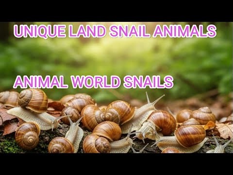 Discovering Unique Snail Colony: #wildlifeSnail #snailfacts #backyardnature