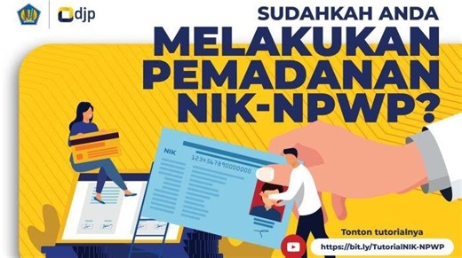 Cara Pemadanan NIK dan NPWP di DJP Online, Mudah dan Praktis Bisa Pakai HP - Tribunshopping.com