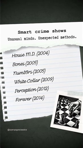 Love detective shows? You might enjoy the stories that inspired many of them.