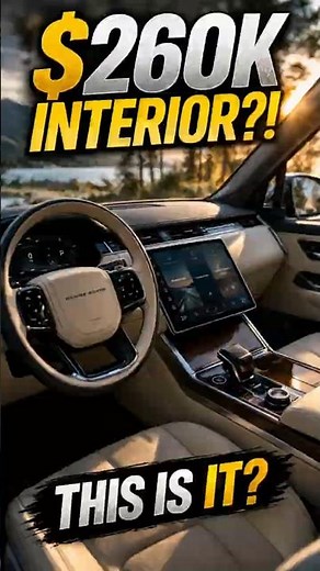 This Range Rover Interior Feels Like a Private Jet 🤯🔥