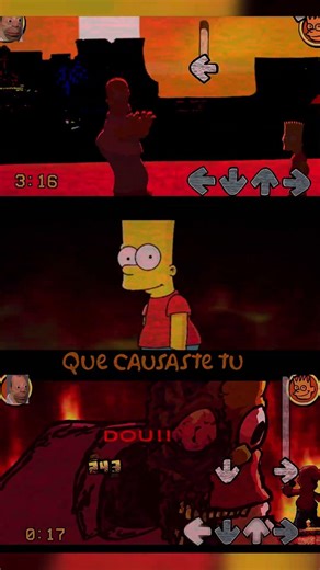 Friday Night Funkin' Homer VS Bart - Dura's Eternal Madness (The Simpsons Aethos) #shorts #aethos