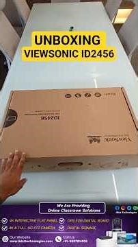 🔥Unboxing ViewSonic ID 2456 | #shortsfeed #viewsonic #unboxing #id2456 #shorts