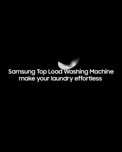 Make every wash smarter and faster with the Samsung Top Load Washing Machine. Cut laundry time by up to 50% with Super Speed Spray and enjoy powerful yet gentle cleaning powered by EcoBubble technology. Visit the nearest authorized Samsung outlet to get yours today. #Samsung #SamsungBangladesh #SamsungWashingMachine | Samsung