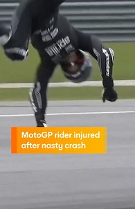 18K views · 52 reactions | Jorge Martin suffered fractures to his hands and feet after coming off his bike on a practice run ️ #motorbikecrash #crash #motogpcrash #motorcyclecrash #motogp #jorgemartin #motorbike #sunriseon7 WATCH SUNRISE FOR MORE | @7plus ☀️ | Sunrise | Facebook