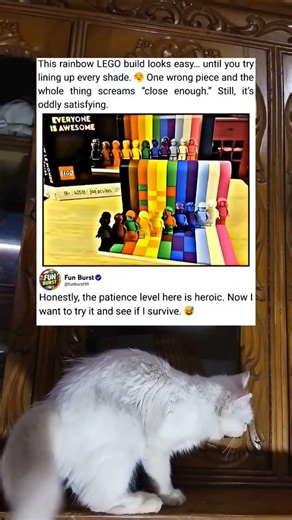 Rainbow LEGO Build: Can You Match Every Color?