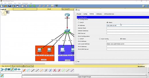 How to Create and Configure VLAN on Cisco Switch in Cisco Packet Tracer | SYSNETTECH Solutions