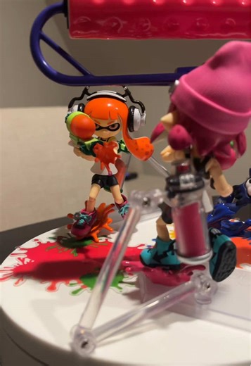 I have the boys and off the hook on preorder too, can’t wait!!! #splatoon #splatoon3 #inkling #fyp #figure