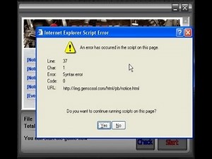 Mengatasi Internet Explorer Script Error 100% Work