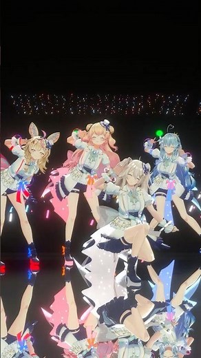 【踊ってみた】ビビデバ ねぽらぼリレーダンス！ #shorts #獅白ぼたん #ビビデバ #ねぽらぼ