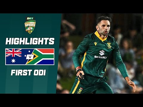 Australia v South Africa 2025-26 | First ODI