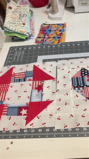Some birthdays deserve more than a party… they deserve a quilt 🇺🇸✨ To celebrate America’s 250th birthday, I’m releasing 12 red, white & blue quilt block kits — one every Monday on WHATNOT for 12 weeks! Each kit includes: ✔️ Precut fabric pieces ✔️ Beginner-friendly instructions ✔️ QR code to sew along with me Grab yours on the Whatnot app before they’re gone. Let’s stitch history together ❤️🤍💙