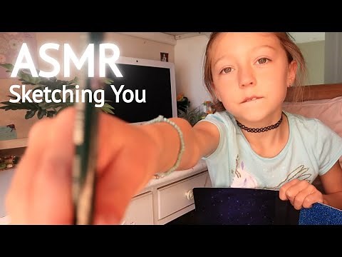 ASMR Sketching you Soft Spoken Whispers ✏️