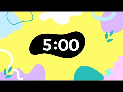 5 Minute Clean Up Countdown Timer