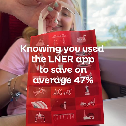That view the win of booking ahead. Plan early, ride easy with LNER direct. #LNER | London North Eastern Railway