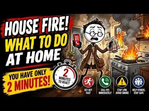 House Fire Survival: You Have Only 2 Minutes to Escape