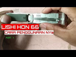 LISHI HON66, HOW TO USE? Part 1