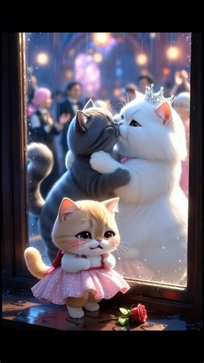 She had the ULTIMATE revenge at the end 😱❄️💪 #cat #shorts #ytshorts