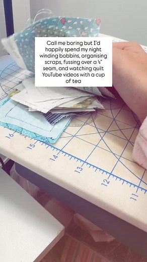 1.1K views | What’s your “boring but brilliant” quilting ritual? You...