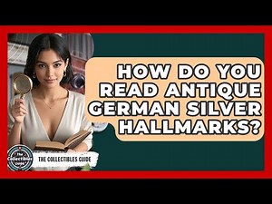How Do You Read Antique German Silver Hallmarks? - The Collectibles Guide