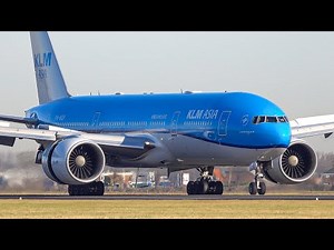 Boeing 777 – The Beast in Action at AMS! World’s Largest Jet Engines Compilation