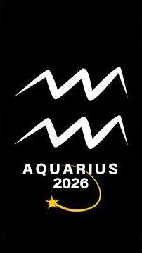 Aquarius 2026 Horoscope - Is that you? Complete Identity Change + New Wealth