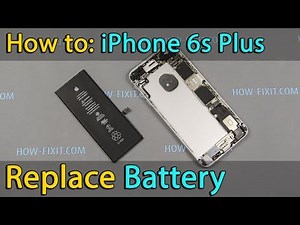 How to replace iPhone 6s plus battery