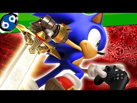 Playing Sonic and the Black Knight with a Controller