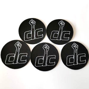 [Hot Item] Custom Personalized Cheap Logo Jean Jacket Headdress Flower Patches Embroidery