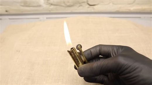 This is what happens when a vintage WW1 trench lighter from the battlefield is restored