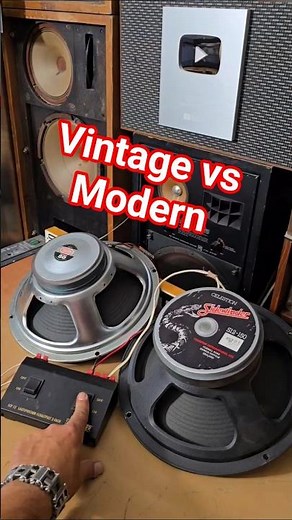 Vintage 80s vs New Modern SPEAKER CELESTION SPEAKERS Comparison Sound Test