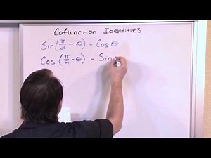 Lesson 8 - Cofunction And Even Odd Identities (Trig & PreCalculus)
