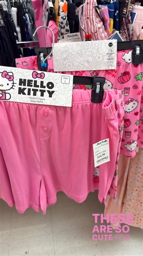 7.4K views · 97 reactions | Hello kitty fall pajama shorts at Marshall's #hellokittyfinds | Beauty By Brittney XO | Facebook